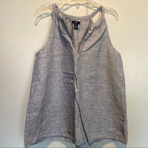GAP linen cotton sleeveless top